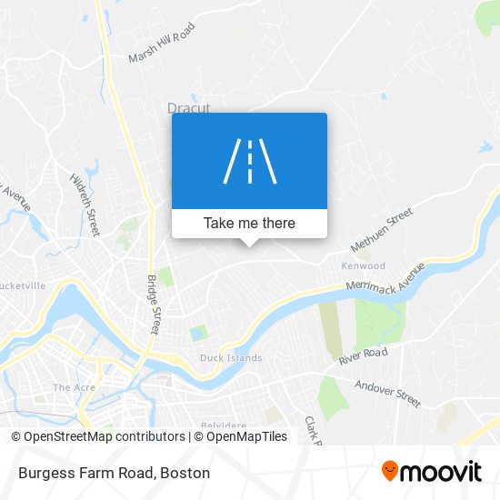 Mapa de Burgess Farm Road