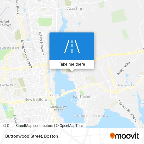 Buttonwood Street map