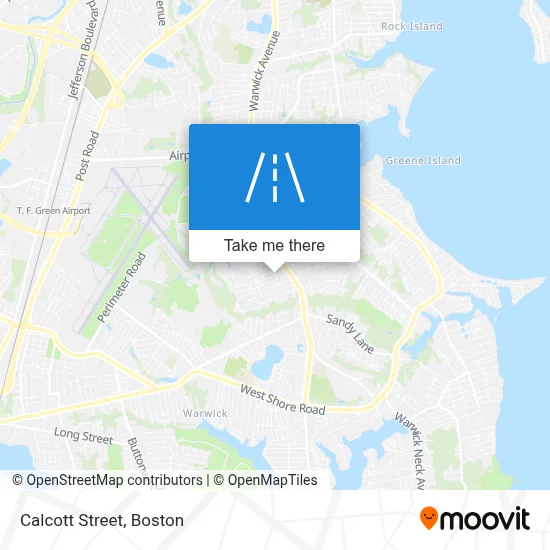 Calcott Street map