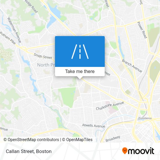 Mapa de Callan Street
