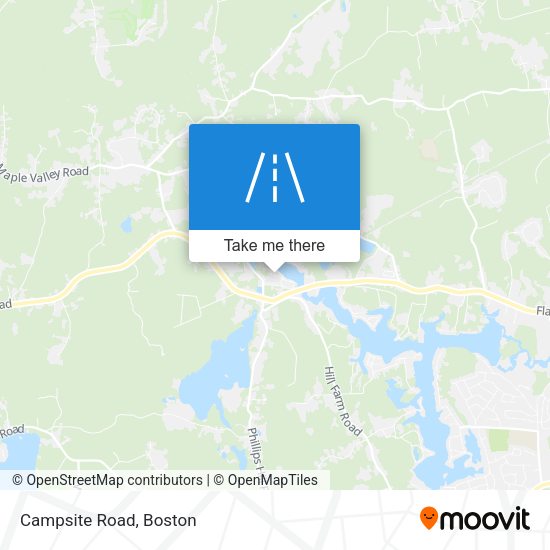 Mapa de Campsite Road