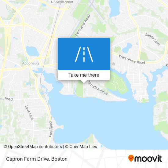 Capron Farm Drive map