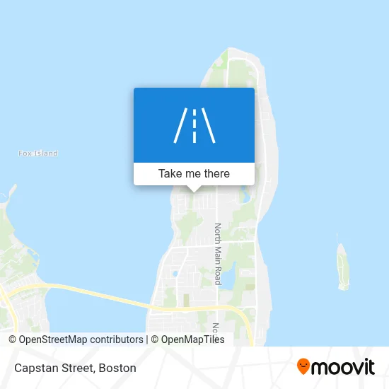Capstan Street map