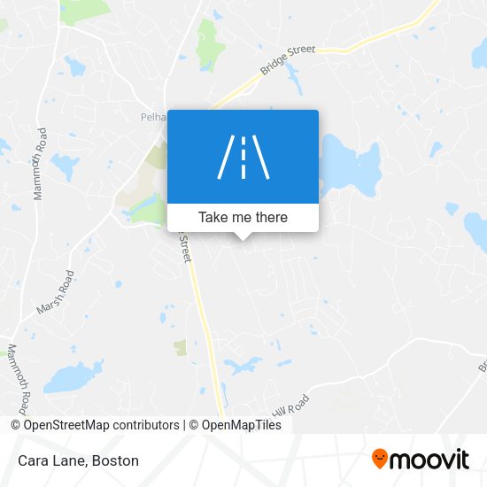Mapa de Cara Lane