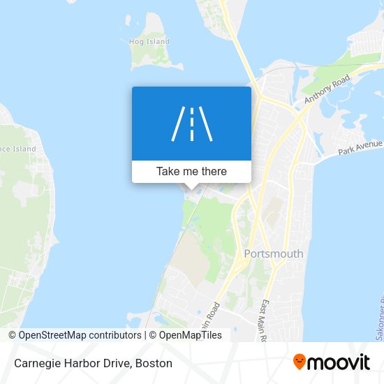 Mapa de Carnegie Harbor Drive