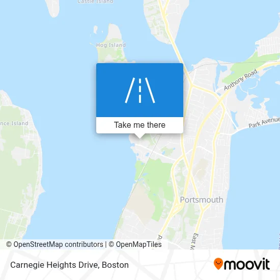 Carnegie Heights Drive map