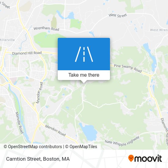 Mapa de Carntion Street