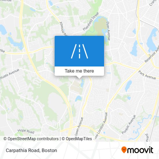 Mapa de Carpathia Road