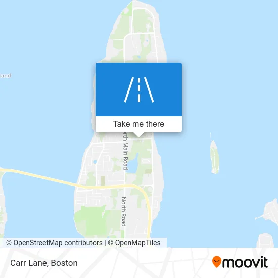 Carr Lane map