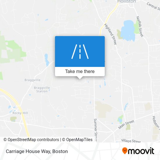 Carriage House Way map