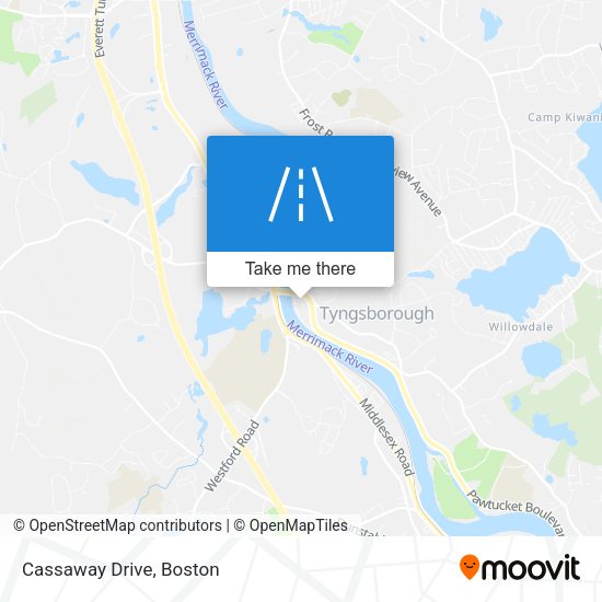 Mapa de Cassaway Drive
