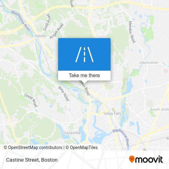 Mapa de Castine Street