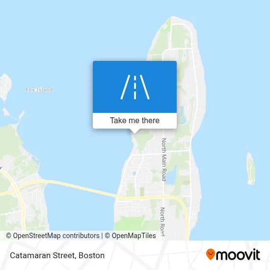 Catamaran Street map