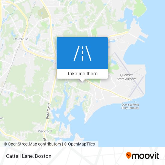 Cattail Lane map