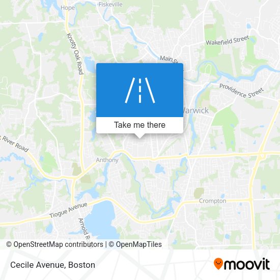 Mapa de Cecile Avenue
