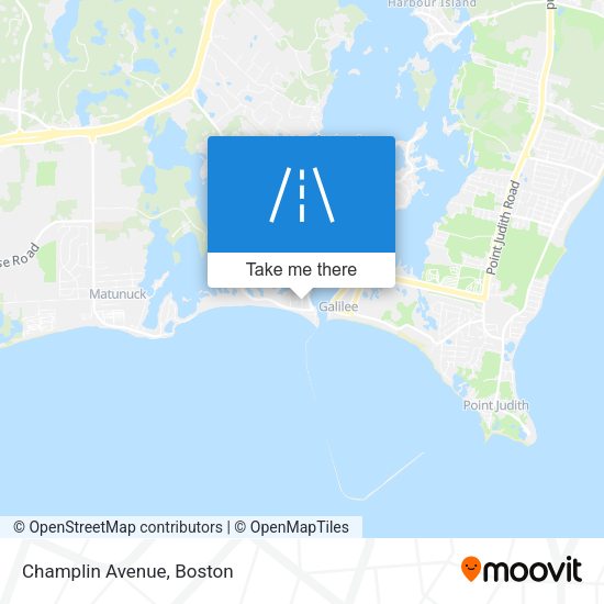 Mapa de Champlin Avenue