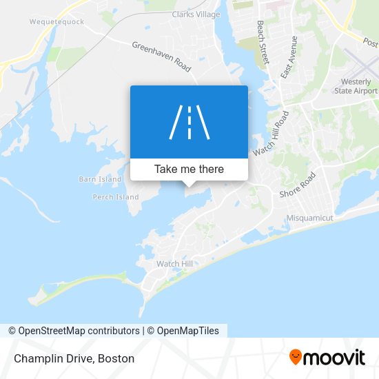 Mapa de Champlin Drive