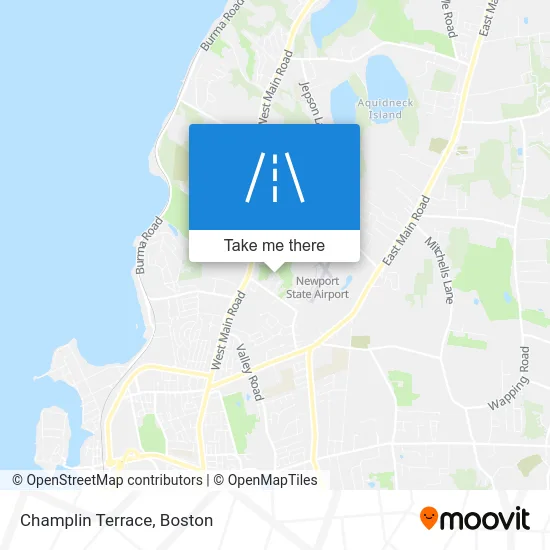 Champlin Terrace map