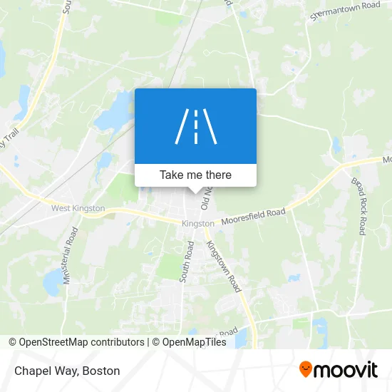 Chapel Way map