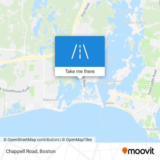 Mapa de Chappell Road