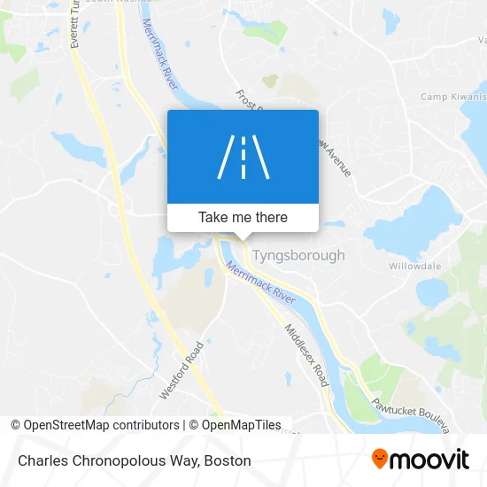 Charles Chronopolous Way map