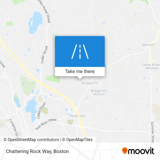 Mapa de Chattering Rock Way