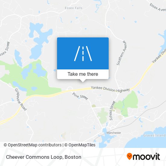 Mapa de Cheever Commons Loop