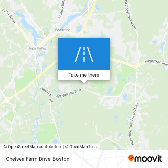 Mapa de Chelsea Farm Drive