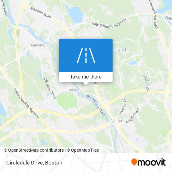 Circledale Drive map