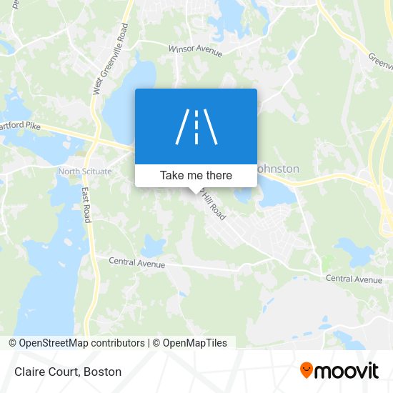 Mapa de Claire Court