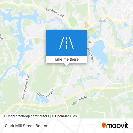 Clark Mill Street map