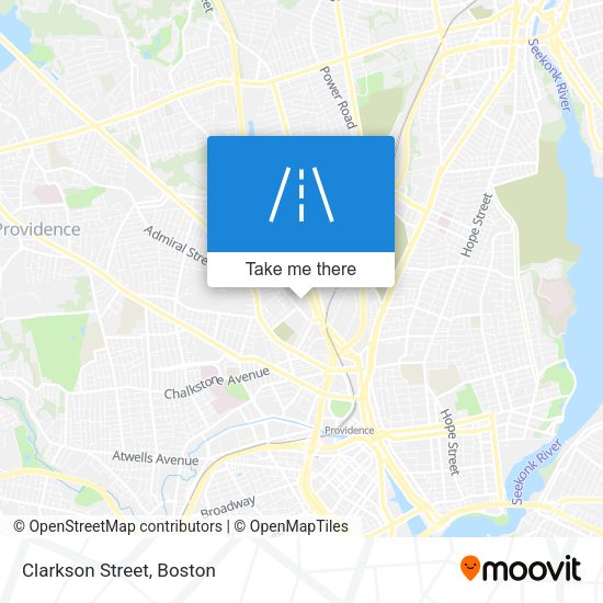 Mapa de Clarkson Street