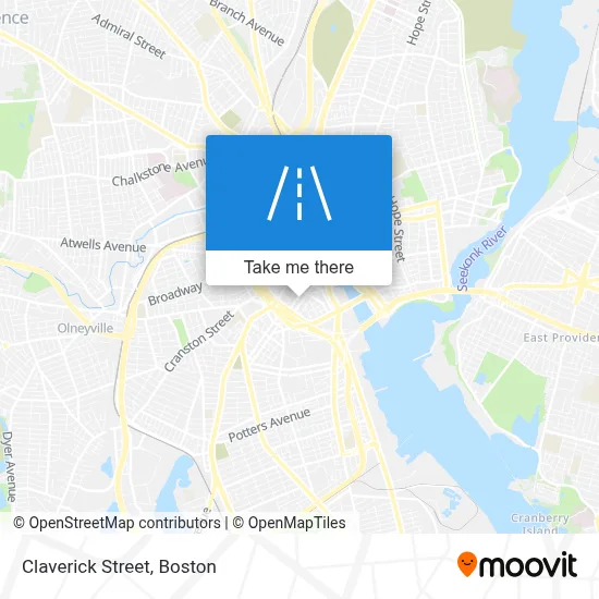 Claverick Street map