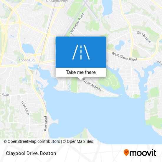 Mapa de Claypool Drive