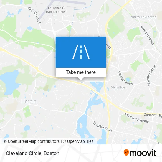 Cleveland Circle map