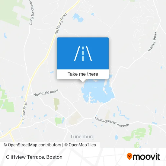 Cliffview Terrace map