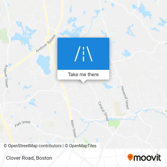 Clover Road map