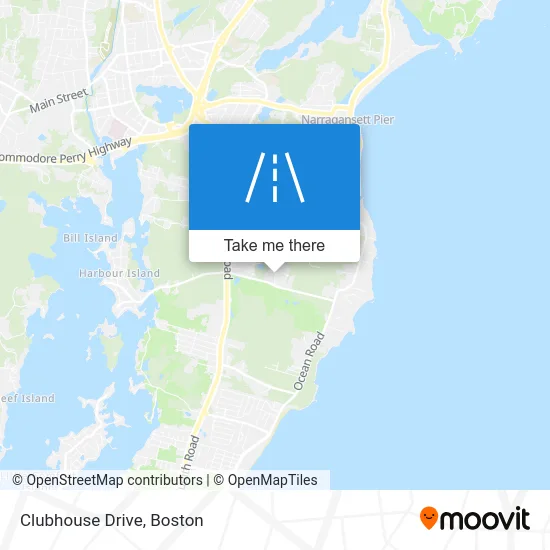 Clubhouse Drive map