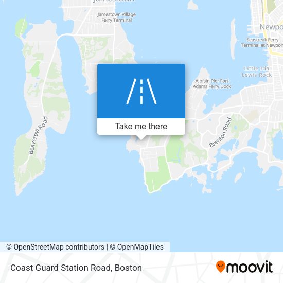 Mapa de Coast Guard Station Road
