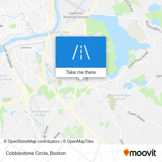 Cobblestone Circle map