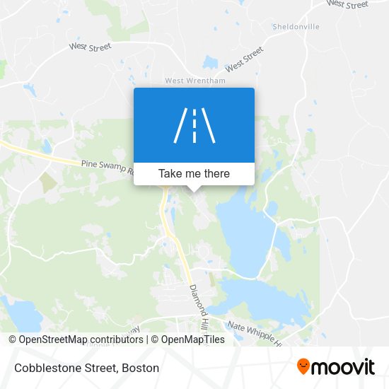 Mapa de Cobblestone Street