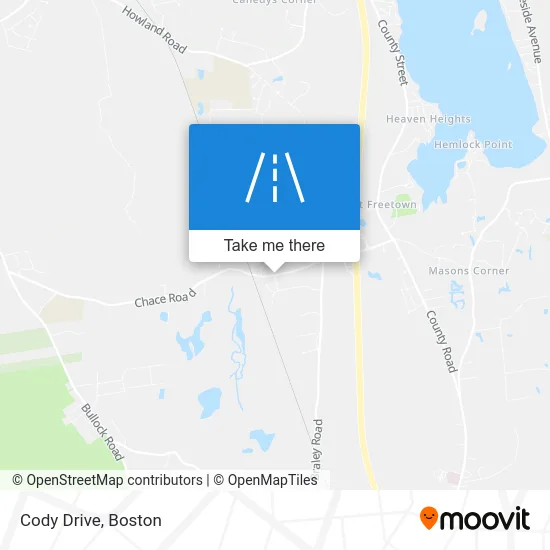 Cody Drive map