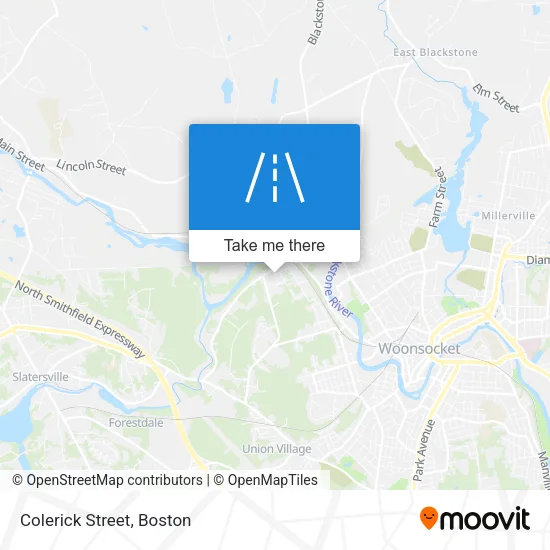 Colerick Street map