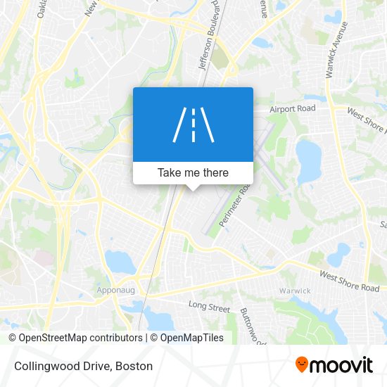 Collingwood Drive map