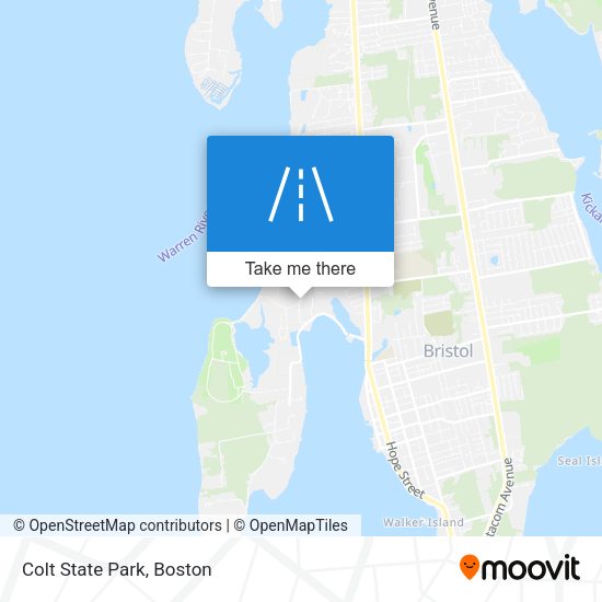 Mapa de Colt State Park