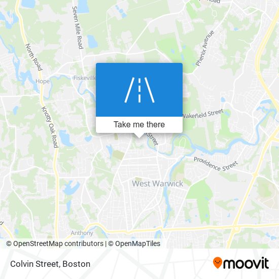 Colvin Street map