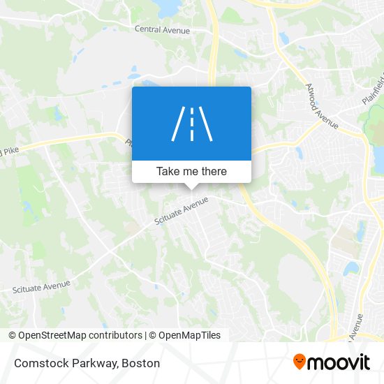 Comstock Parkway map