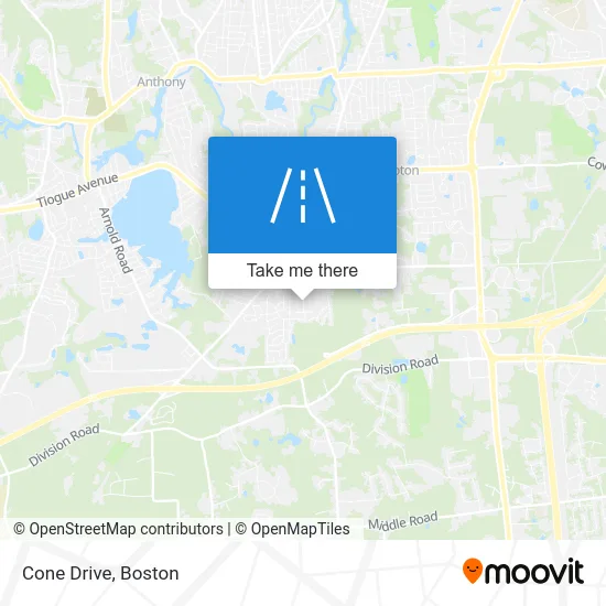 Cone Drive map