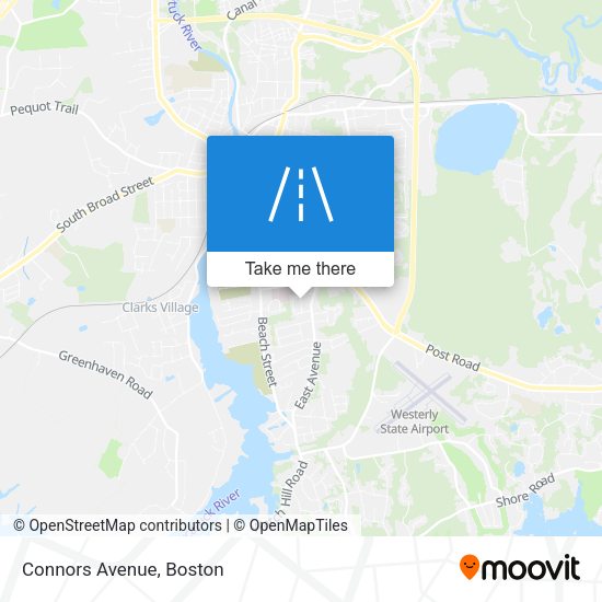 Mapa de Connors Avenue