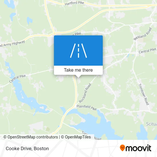 Cooke Drive map